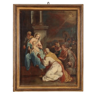 Dipinto Adorazione dei Magi
