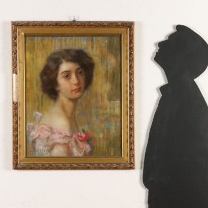 Dipinto Volto femminile