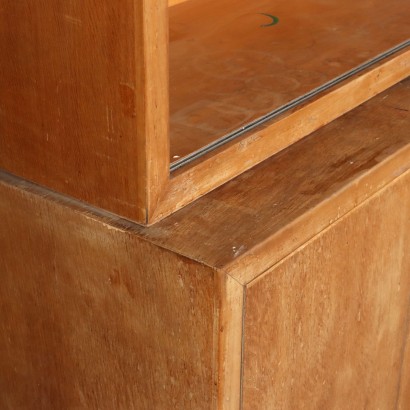 Large 1950s display cabinet