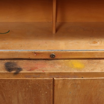 Large 1950s display cabinet