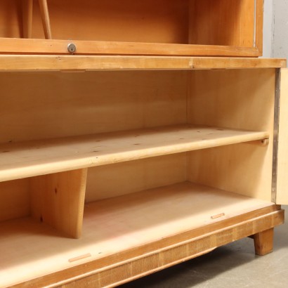 Large 1950s display cabinet