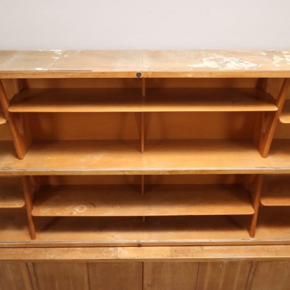 Large 1950s display cabinet