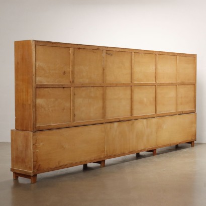 Large 1950s display cabinet
