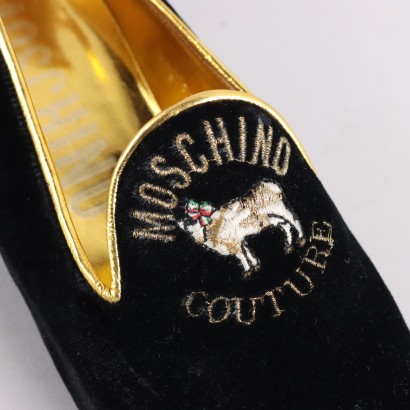Moschino Mocassini in Velluto