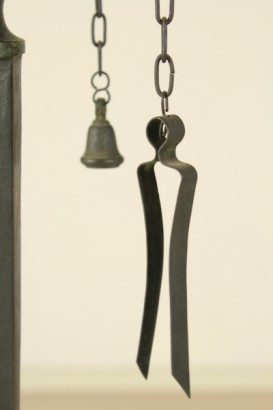 antiquariato, oggettistica, lampada da tavolo, lampada ad olio, anni 30/40, lampada in metallo