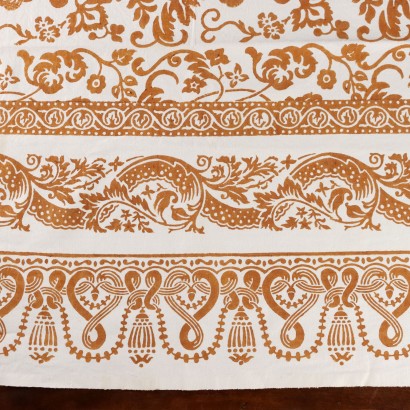 Hand Printed Tablecloth