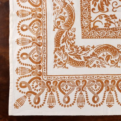 Hand Printed Tablecloth