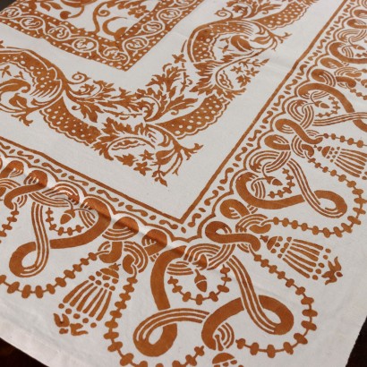 Hand Printed Tablecloth