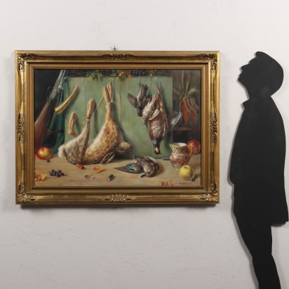 Painting by Alfio Paolo Graziani,Still life with game,Alfio Paolo Graziani,Alfio Paolo Graziani,Alfio Paolo Graziani,Alfio Paolo Graziani,Alfio Paolo Graziani,Alfio Paolo Graziani