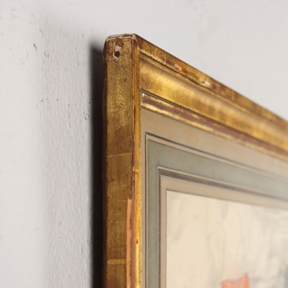 lápiz P. JOUVE,Pintura de Paul Jouve,Búfalo en Salónica,Paul Jouvé,Paul Jouve,Paul Jouve