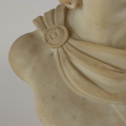 Apollo del Belvedere Busto in Marmo