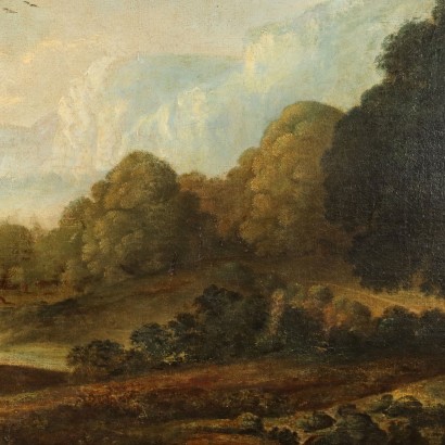 Landscape Painting with Sea View