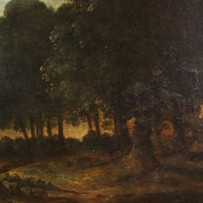 Landscape Painting with Sea View
