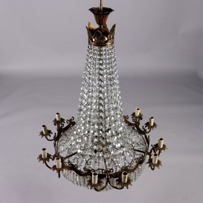 Lampadario a Mongolfiera in Stile Impero