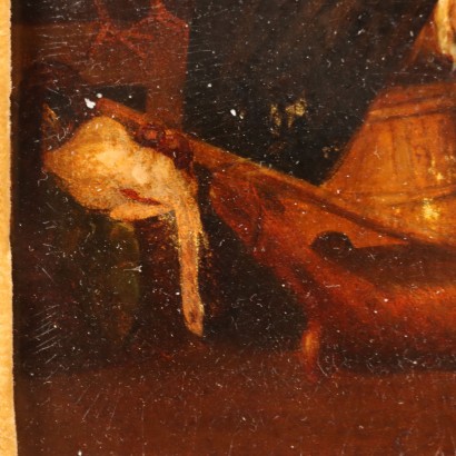 Dipinto Scena di Vita popolare