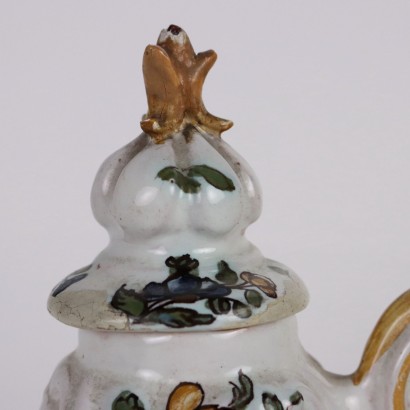 Teiera in Maiolica Manifattura Italiana