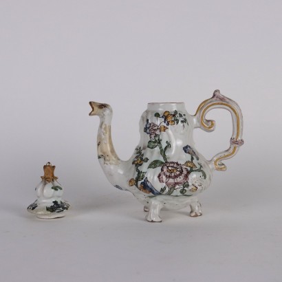 Teiera in Maiolica Manifattura Italiana