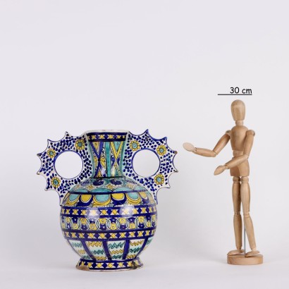 Anfora in Maiolica Manifattura Cantagalli%,Anfora in Maiolica Manifattura Cantagalli%,Anfora in Maiolica Manifattura Cantagalli%,Anfora in Maiolica Manifattura Cantagalli%