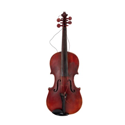 Antique Violin with Case Europe Early XX Century