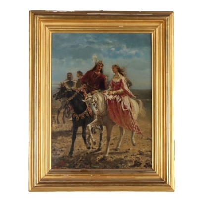 Painting by Filippo Carcano