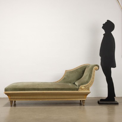 DIVANO ,Dormeuse in Stile Neoclassico