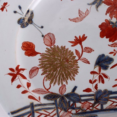Coppia di Piatti in Maiolica Manifattura