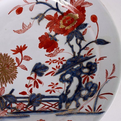 Coppia di Piatti in Maiolica Manifattura