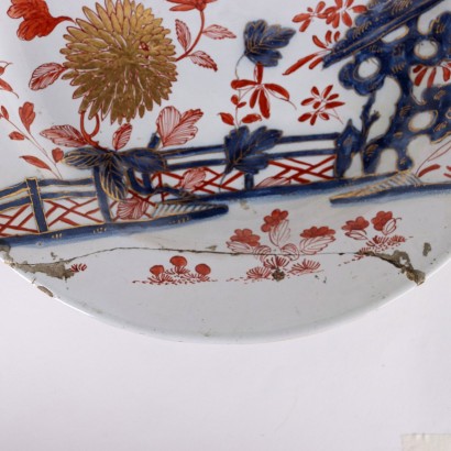 Coppia di Piatti in Maiolica Manifattura