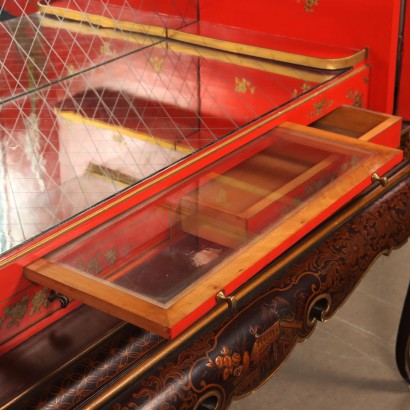 CONSOLE LACCATA ,Mobile bar,Mobile Bar in Stile Chinoiserie