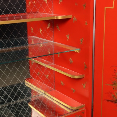 CONSOLE LACCATA ,Mobile bar,Mobile Bar in Stile Chinoiserie