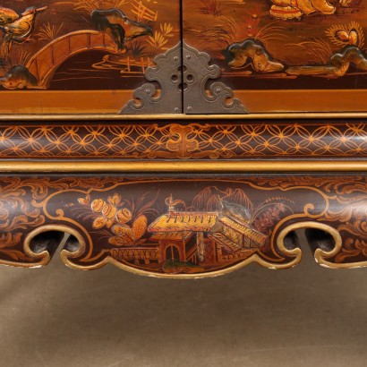 CONSOLE LACCATA ,Mobile bar,Mobile Bar in Stile Chinoiserie