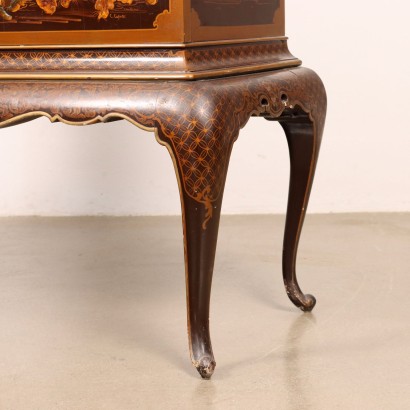 CONSOLE LACCATA ,Mobile bar,Mobile Bar in Stile Chinoiserie