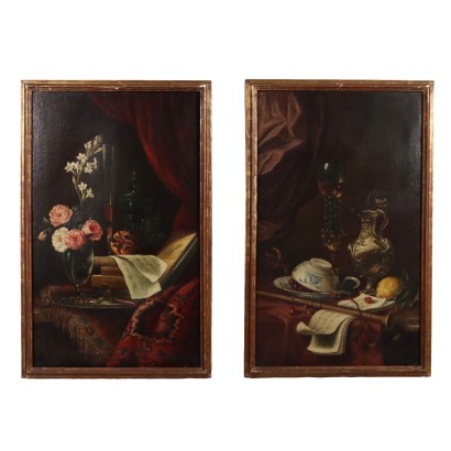 Dipinto Coppia di Nature morte
