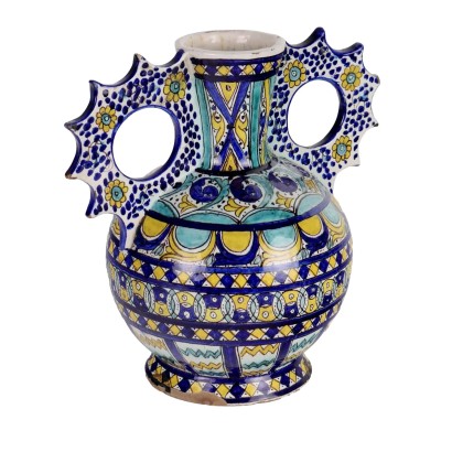 Anfora in Maiolica Manifattura Cantagalli Firenze
