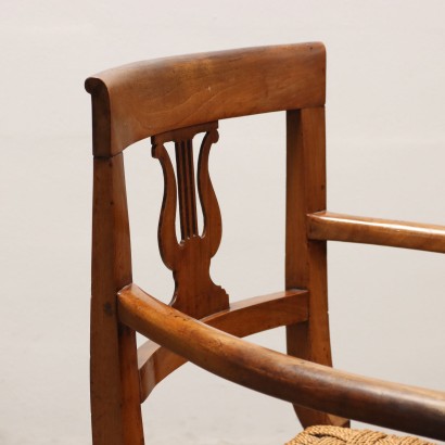 Poltrona Direttorio in Noce