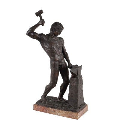 Il Fabbro Nudo Maschile Firmato Giannetti