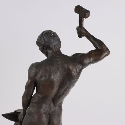 Il Fabbro Nudo Maschile Firmato Giannett