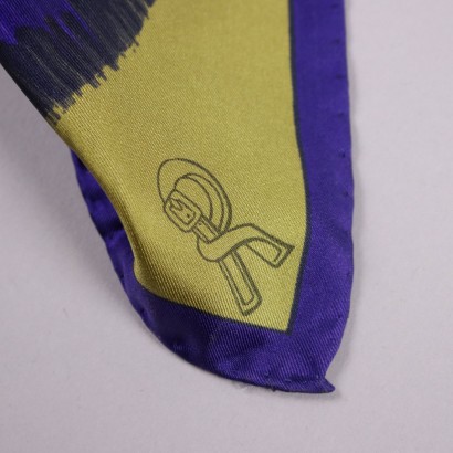 Roberta di Camerino Vintage Purple Scarf