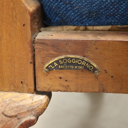 Paire de fauteuils "La Soggiorno", Paire de fauteuils La Soggiorno