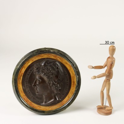 Tondi in Bronzo Léon-Alexandre Delhom