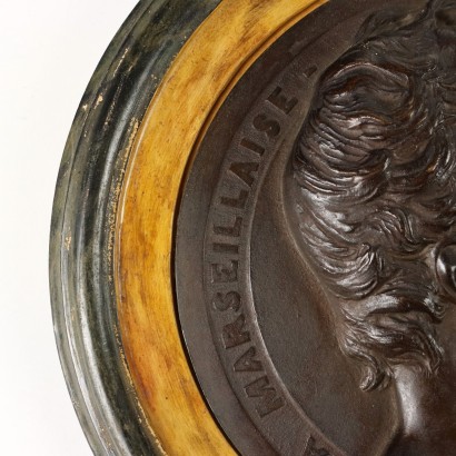 Tondi in Bronzo Léon-Alexandre Delhom