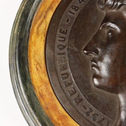 Tondi in Bronzo Léon-Alexandre Delhom