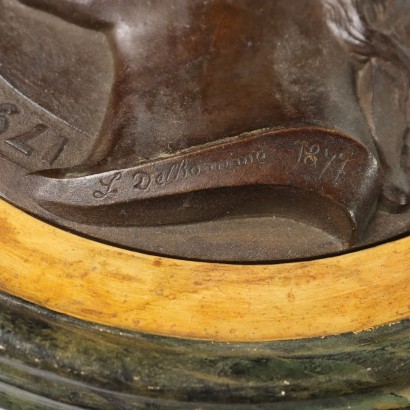 Tondi in Bronzo Léon-Alexandre Delhom