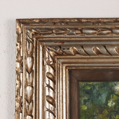 Dipinto di Mario Pobbiati ,Paesaggio con pastorella,Mario Pobbiati,Mario Pobbiati,Mario Pobbiati