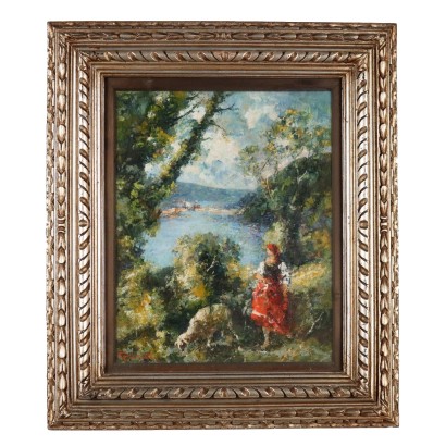 Dipinto di Mario Pobbiati