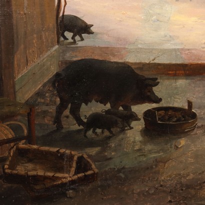 Dipinto attribuibile a Franz Ludwig Cate,Famiglia di pescatori a Mergellina,Franz Ludwig Catel,Franz Ludwig Catel,Franz Ludwig Catel,Franz Ludwig Catel,Franz Ludwig Catel