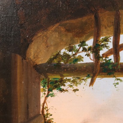 Dipinto attribuibile a Franz Ludwig Cate,Famiglia di pescatori a Mergellina,Franz Ludwig Catel,Franz Ludwig Catel,Franz Ludwig Catel,Franz Ludwig Catel,Franz Ludwig Catel