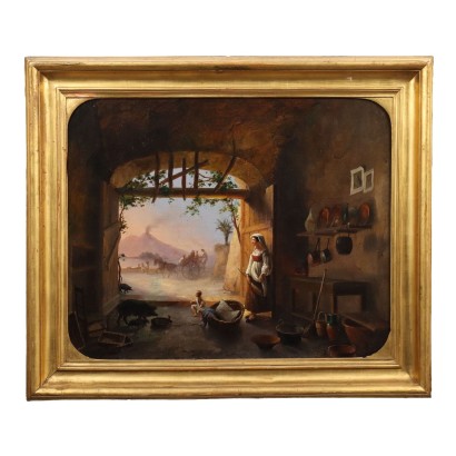 Dipinto attribuibile a Franz Ludwig Catel