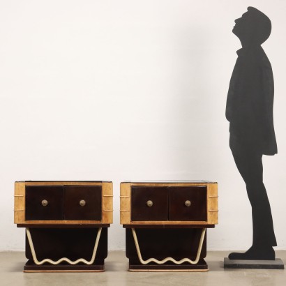 Bedside tables from the 30s and 40s