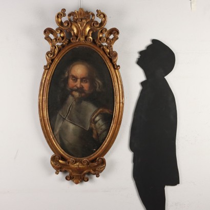 Dipinto Ritratto di Gentiluomo in Armatu,Ritratto di gentiluomo in armatura,Dipinto Ritratto di Soldato in Armatura